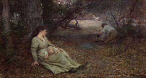 Frederick_McCubbin_-_On_the_wallaby_track_-_Google_Art_Project